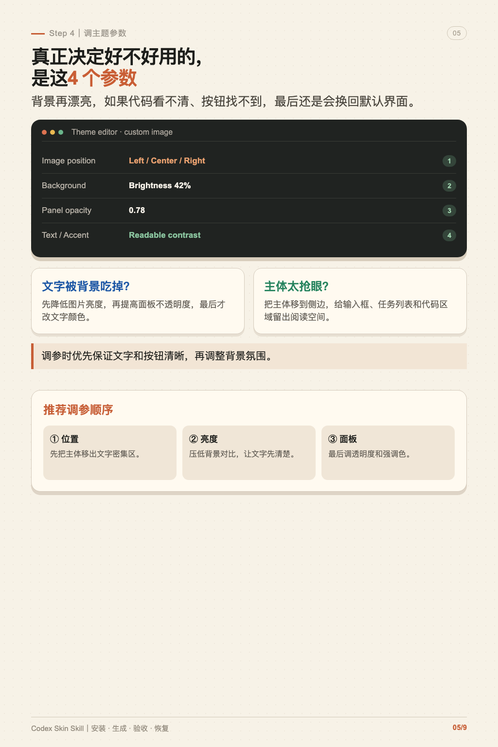 Codex 换肤 Skill 教程 第 5 张