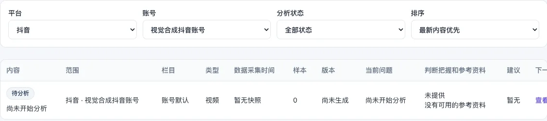 分析筛选与队列